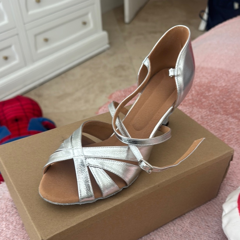 Silver Women's Sandals